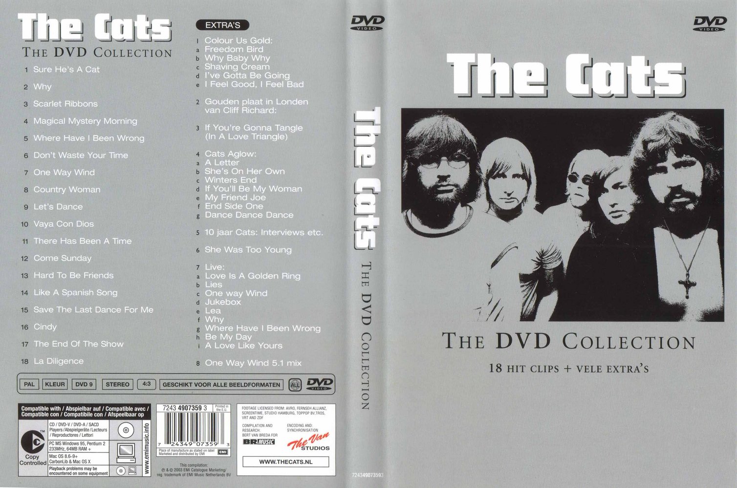 The Cats The DVD Collection : Front